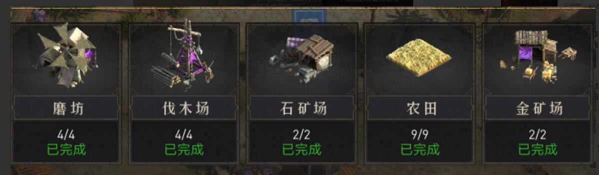 重返帝国领地资源建筑产出什么?重返帝国领地资源建筑产出介绍