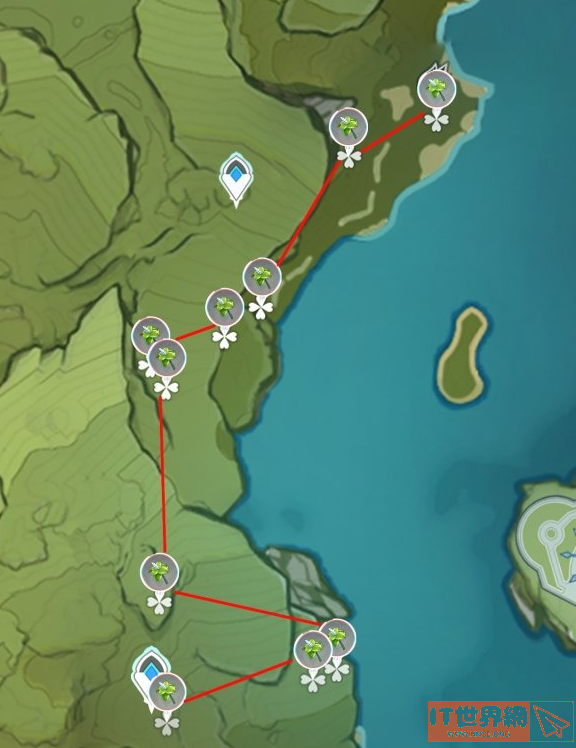 《原神》百货奇货薄荷采集位置汇总