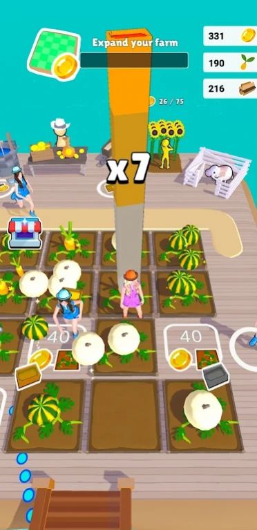 女士农场游戏安卓版（Crazy Farm）图片1