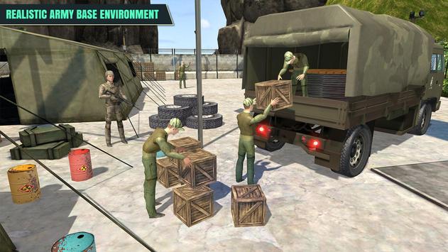 陆军卡车司机越野游戏中文版（Army Truck Driver Offroad）图片1