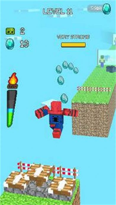 像素工艺跑肌肉狂奔游戏最新版（Muscle Rush: Pixel Craft Run）图片1