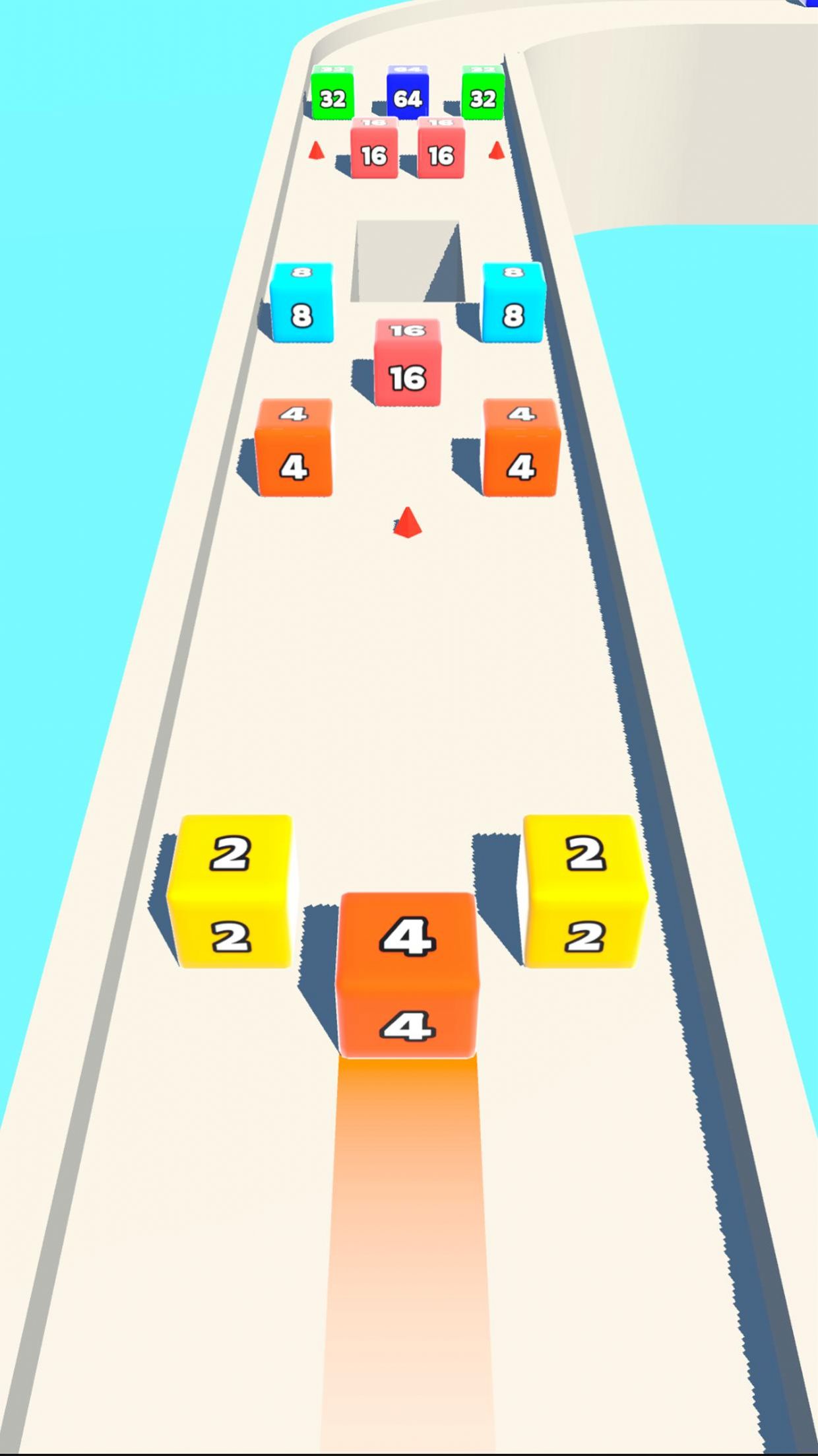 果冻快跑2048游戏最新版图片1