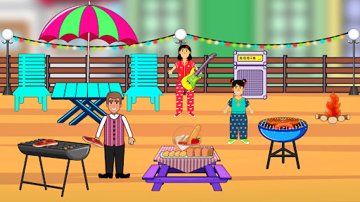 假装玩睡衣派对游戏官方版（My City Pajama Party）图片1