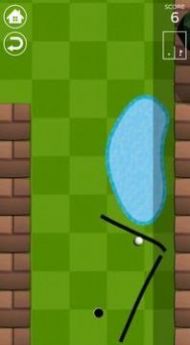 画线高尔夫游戏中文最新版(DrawLineGolf)图片1