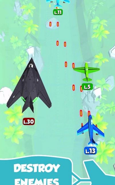 战斗机升级游戏安卓版（Level Up Planes）图片1