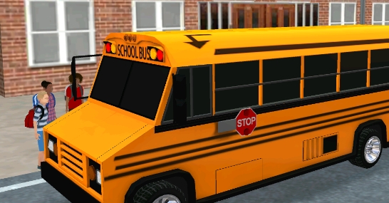 高中校车模拟器安卓版School Bus Simulator Driving