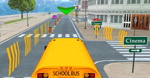 高中校车模拟器安卓版School Bus Simulator Driving