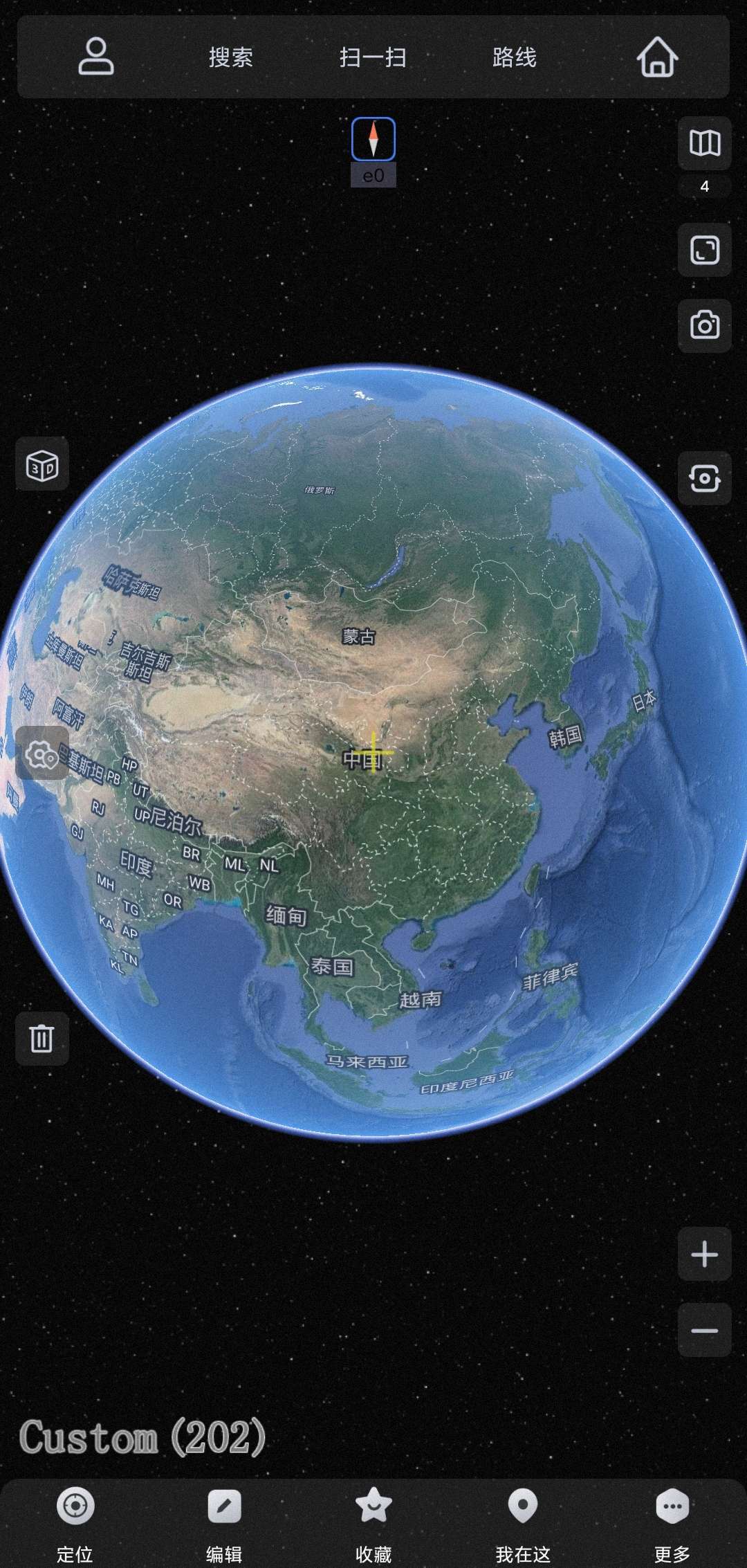 奥维互动地图卫星高清